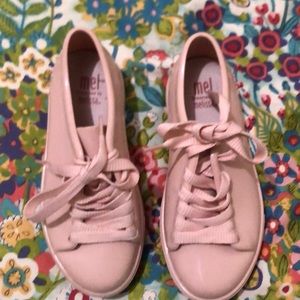 Mini Melissa nude sneakers sz 11